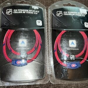 NHL Montreal Canadien X30 Titanium Necklace 18” — only 1 left